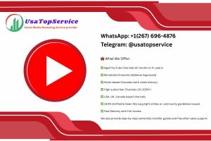 Buy Verified Monetization Youtube Channels