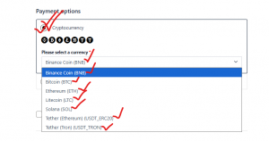 Complete the payment