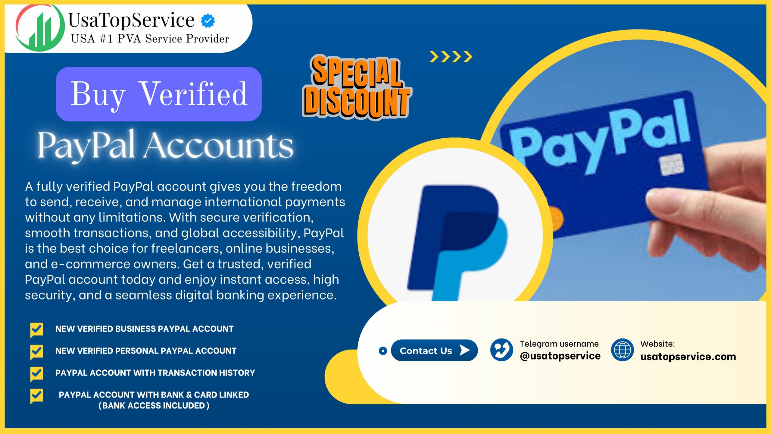 Buy Verified PayPal Accounts